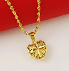 Heart Shaped Memorial Necklace