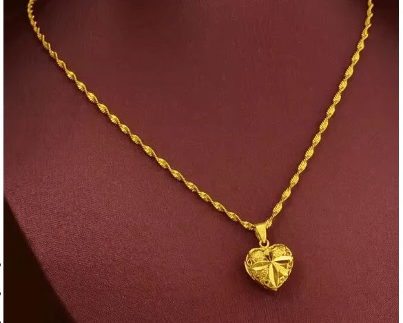 Heart Shaped Memorial Necklace