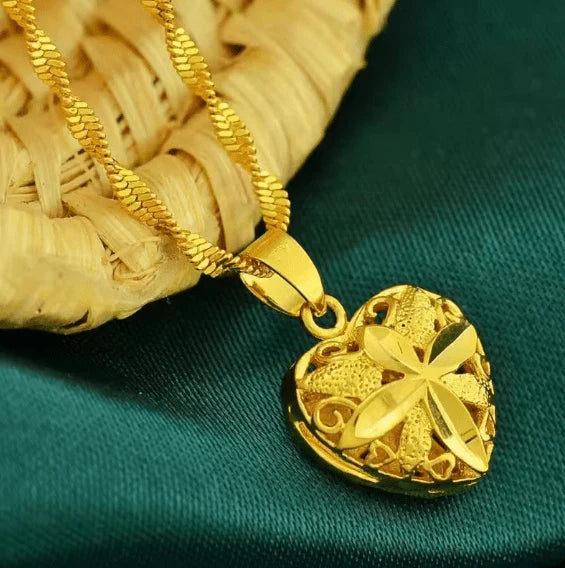 Heart Shaped Memorial Necklace